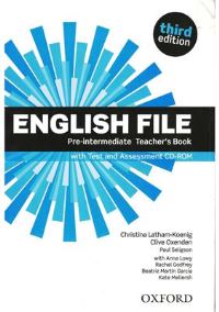 ENGLISH FILE PRE-INTERMEDIATE 3E Teachers Book+TEST+CD-ROM PACK